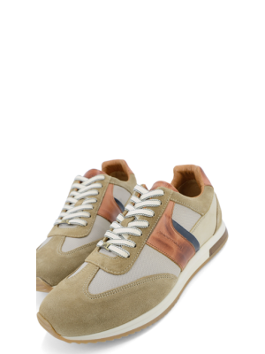11319-T2034 CAMEL/BEIGE COGNAC SNEAKER CASUAL UOMO-AMBITIOUS
