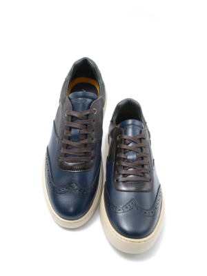 12474-5913AM NAVY COMBI SNEAKER DUILIO – AMBITIOUS