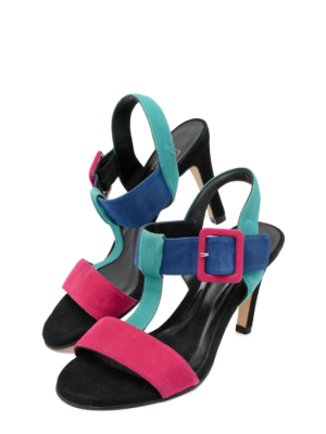 14266 AZALEA SANDALO MULTICOLOR TACCO ALTO – JONI