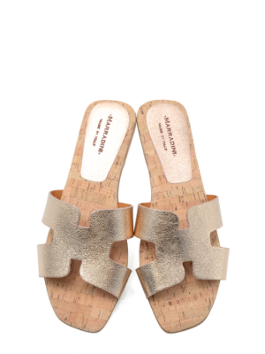 160 GLOSSY CIPRIA CIABATTA TACCO BASSO – MARRADINI