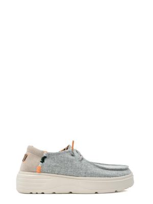 POPPY VERDE 34 SNEAKER/SLIP ON BARCA IN TESSUTO - PITAS