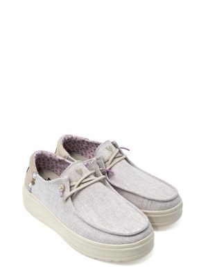 POPPY CRUDO 77 SNEAKER/SLIP ON BARCA IN TESSUTO - PITAS