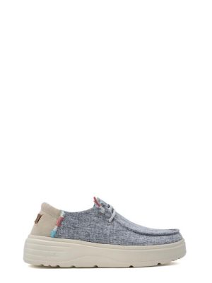 POPPY MARINO 05 SNEAKER/SLIP ON BARCA IN TESSUTO - PITAS