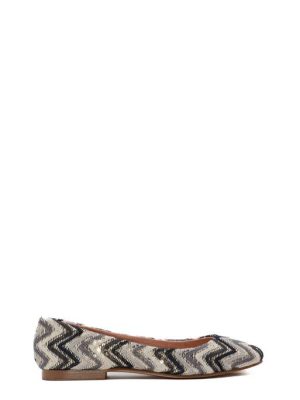 9024 FANTASY NERO/MULTI BALLERINA TACCO BASSO - KHARISMA
