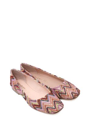 9024 FANTASY NUDE/MULTI BALLERINE TACCO BASSO - KHARISMA