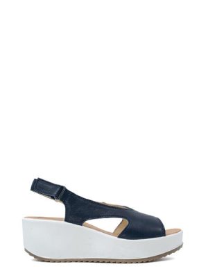 76660 11 CAPRA BLU SANDALO ZEPPA MEDIA -IGI&CO