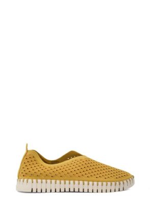 TULIP 3275 GOLDEN ROD SNEAKER TRAFORATA BASSA- ILSE JACOBSEN