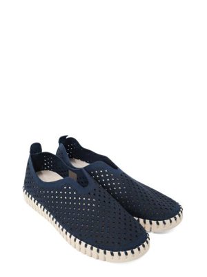 TULIP 3275 DARK INDIGO SNEAKER TRAFORATA BASSA-ILSE JACOBSEN