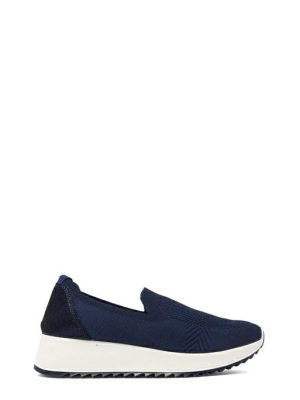 77715 11 BLU SLIP ON TESSUTO - ENVAL SOFT