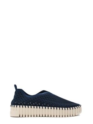TULIP 3373 DARK INDIGO SNEAKER TRAFORATA - ILSE JACOBSEN