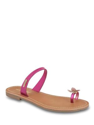 OFLY FUCHSIA FUXIA METAL INFRADITO FARFALLA LES TROPEZIENNES