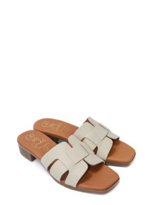 5600 DOYA HIELO GHIACCIO CIABATTA IN PELLE - OH MY SANDALS
