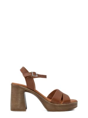 5642 DOYA ROBLE CUOIO SANDALO IN PELLE MEDIO - OH MY SANDALS