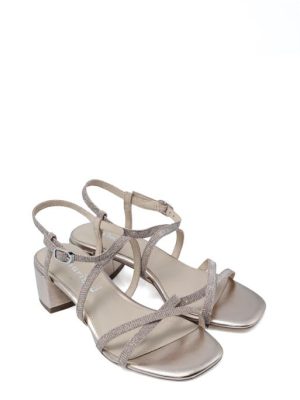 28204-42-586 ROSE GLAM ROSA SANDALO TACCO MEDIO - TAMARIS