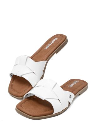 172804 BLANCO BIANCO CIABATTA BASSA A FASCE  - REFRESH