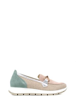 76597 22 SKIN MOCASSINO MULTICOLOR SPORTIVO FONDO  - IGI&CO