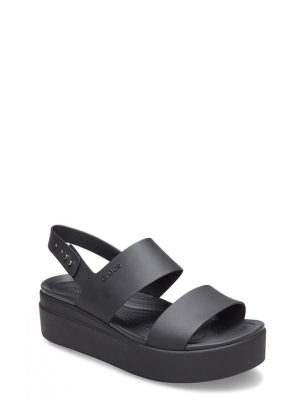 206453 BROOKLYN LOW WEDGE BLACK NERO SANDALO-CROCS