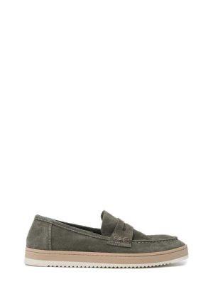 76100 11 MILITARE MOCASSINO CASUAL DA UOMO CAMOSCIO-IGI&CO