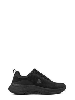 SML5111-001 C27 TOTAL BLACK CLOSE SNEAKER UOMO - LUMBERJACK