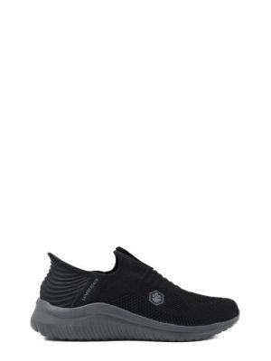 SML5202-001 C27 BLACK MOKO SNEAKER UOMO SLIP ON-LUMBERJACK