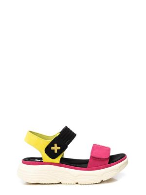 143986 FUCSIA FUXIA SANDALO SPORTIVO DOPPIO STRAPPO - XTI