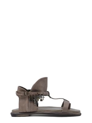 7817 PEL TAUPE SANDALO INFRADITO SCHIAVA ROMANA - 18+