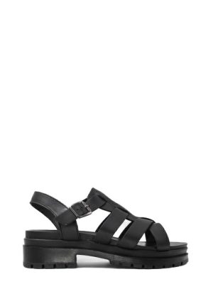 76721 33 VITELLO NERO SANDALO RAGNETTO -IGI&CO