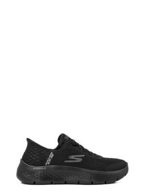 124836 BBK BLACK NERO GO WALK FLEX GRAND ENTRY - SKECHERS