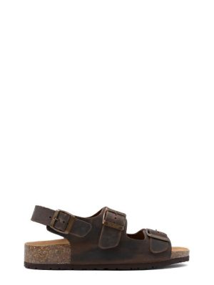 11 SAHARA CAFFE' SANDALO UOMO VIBRAM - BIONATURA