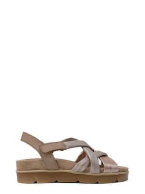 76689 11 NAP CHARMPAGHE SANDALO SOFT FASCE INCROCIATE-IGI&CO