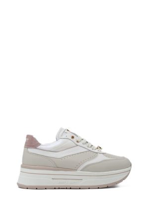 J-020 LATTE/PINK SNEAKER DA DONNA - JANET & JANET