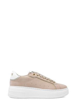 K-10524 BEIGE/PLATINO/WHITE SNEAKER DA DONNA - KEYS