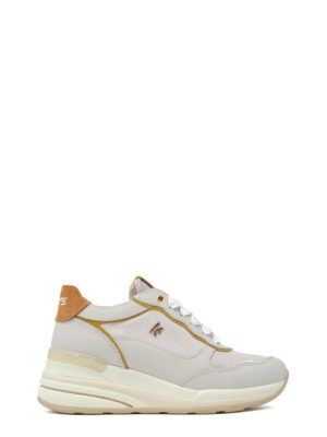 K-10583 BEIGE/YELLOW SNEAKER DA DONNA - KEYS
