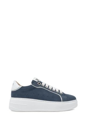 K-10524 BLU/WHITE BLU/BIANCO SNEAKER DA DONNA - KEYS