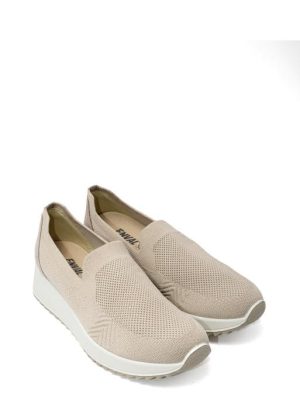 77715 44 CREAM SLIP ON TESSUTO -ENVAL SOFT