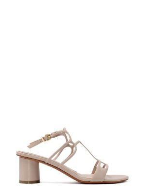 5367/1 SOFT NUDE SANDALO TACCO LARGO MEDIO - ALBANO