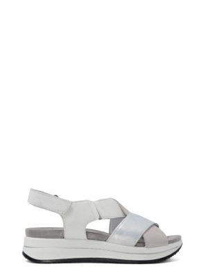 76755 33 BIANCO/PERLA SANDALO SPORT FASCE INCROCIATE-IGI&CO