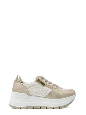 76613 11 AVORIO SNEAKER LAMPO+LACCI - IGI&CO