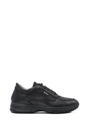76210 00 NAPPA NERO SNEAKER CASUAL -IGI&CO