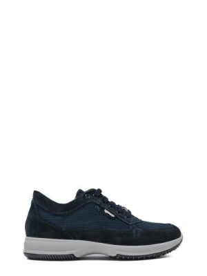 76211 00 SCAMOSCIATO BLU SNEAKER CASUAL -IGI&CO