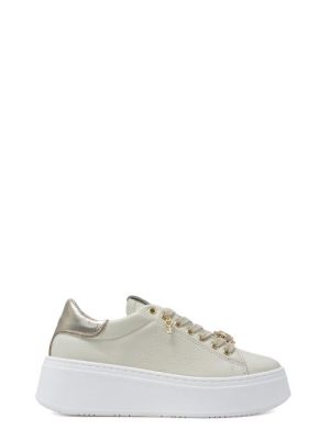 WATER 5 BEIGE/PLATINO SNEAKERS DONNA - VITAMINA TU