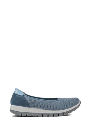76585 00 FLYKNIT BLU BALLERINA/SLIP ON - IGI&CO