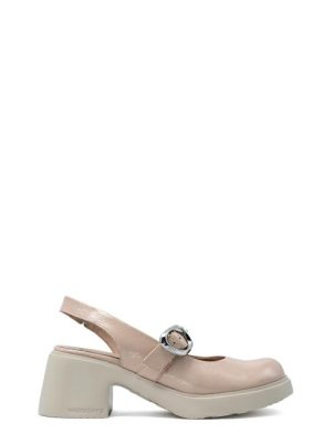 E-7111 LACK PALO SLINGBACK TACCO MEDIO - WONDERS