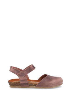 68C 2081 CRAZY HORSE POLVERE SANDALO PUNTA CHIUSA-BIONATURA