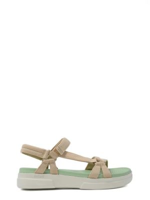 CLAIRE BEIGE SANDALO IN TESSUTO - PITAS