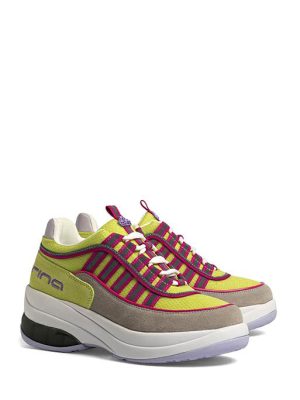 UP LIME/MULTI SNEAKERS DA DONNA - FORNARINA GLAM