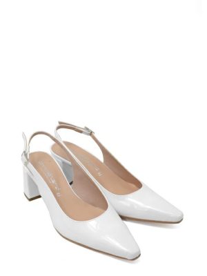 623/01 VERNICE BIANCO SLINGBACK TACCO MEDIO - ANNO ZERO