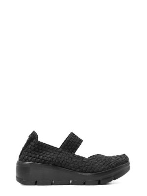 BOBBY BLACK METALLIC SNEAKER ELASTICIZZATA - CC RESORTS