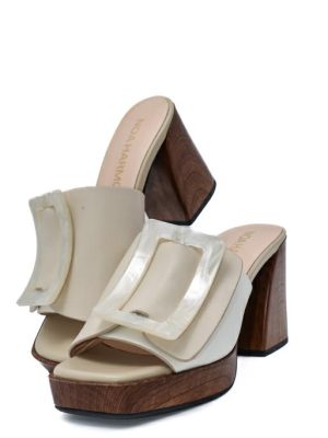 9235 M10 MULTI BEIGE CIABATTA TACCO ALTO PLATFORM-NOA HARMON