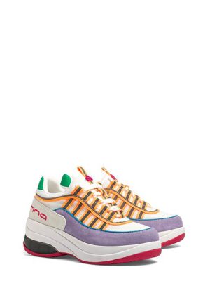 UP LAVANDER MULTI SNEAKERS DA DONNA - FORNARINA GLAM